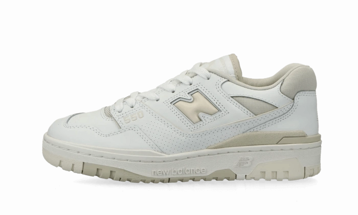 New Balance 550 White Beige Exclusive chic TPU Reinforcement