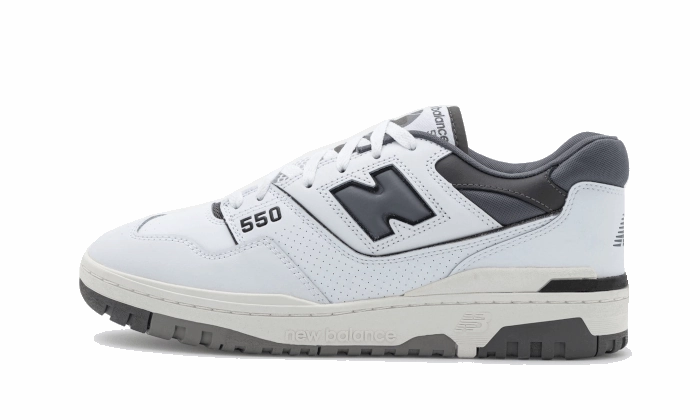 New Balance 550 White Dark Grey Dynamic lining