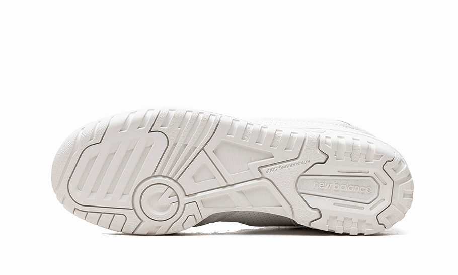 New Balance 550 White Grey Toe Shock Dissipating Midsole