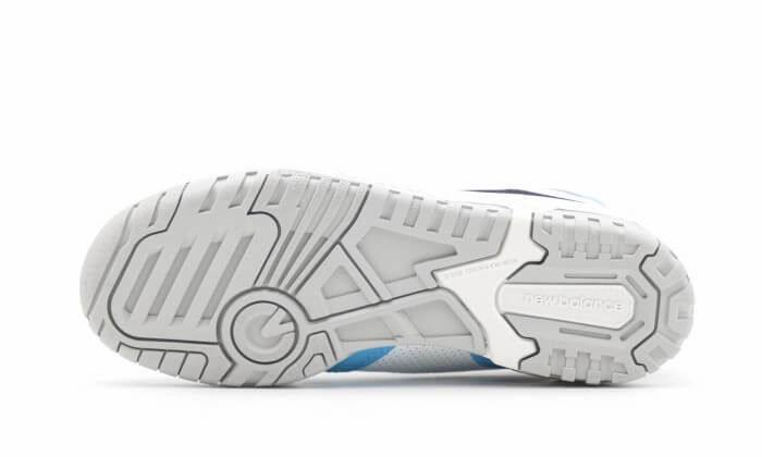 New Balance 550 White Team Carolina Running Compatible Slip   On Style