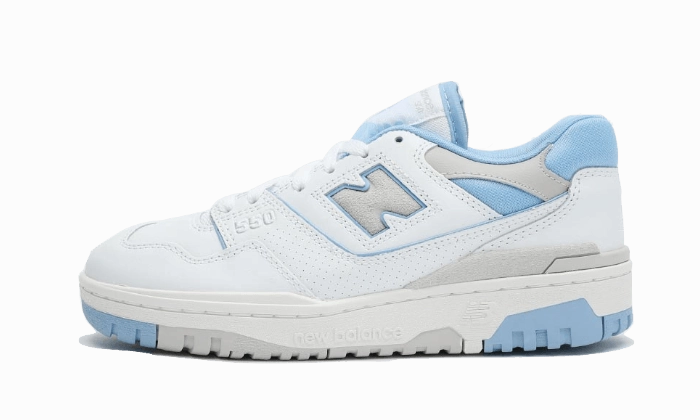New Balance 550 White University Blue Cycling Peak Comfort