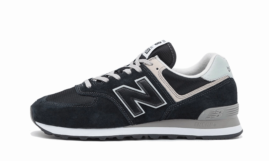Comfortable Ride Orthopedic Comfort New Balance 574 Black White (2022)