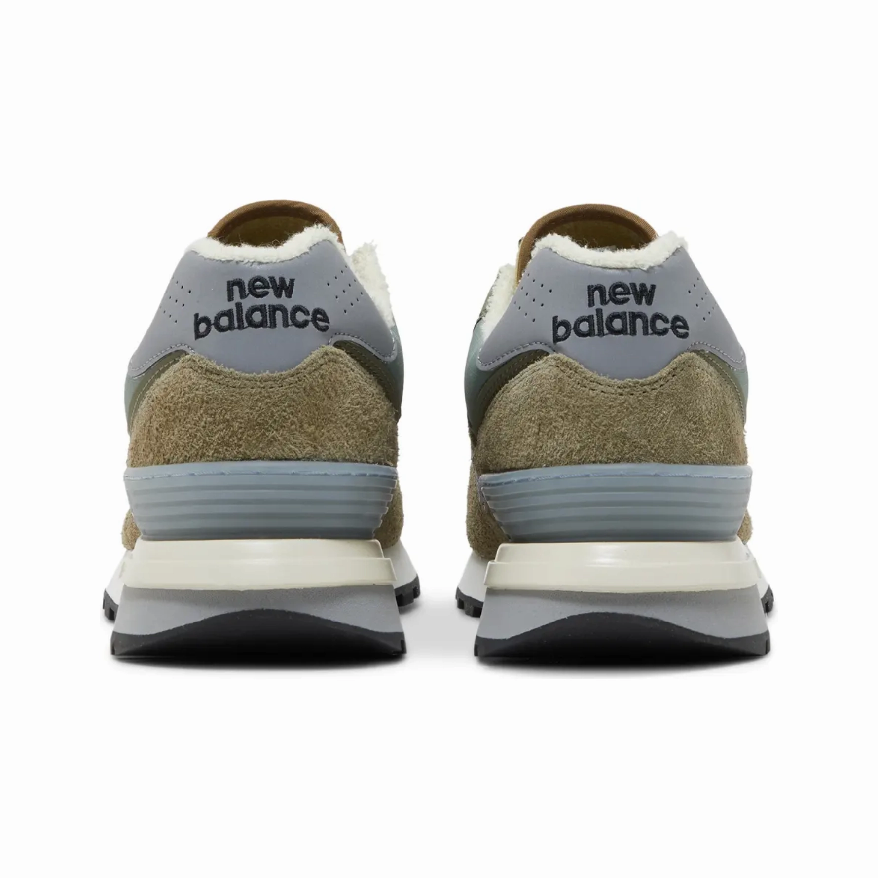 New Balance 574 Legacy Stone Island Steel Blue Flexible Tread Pattern