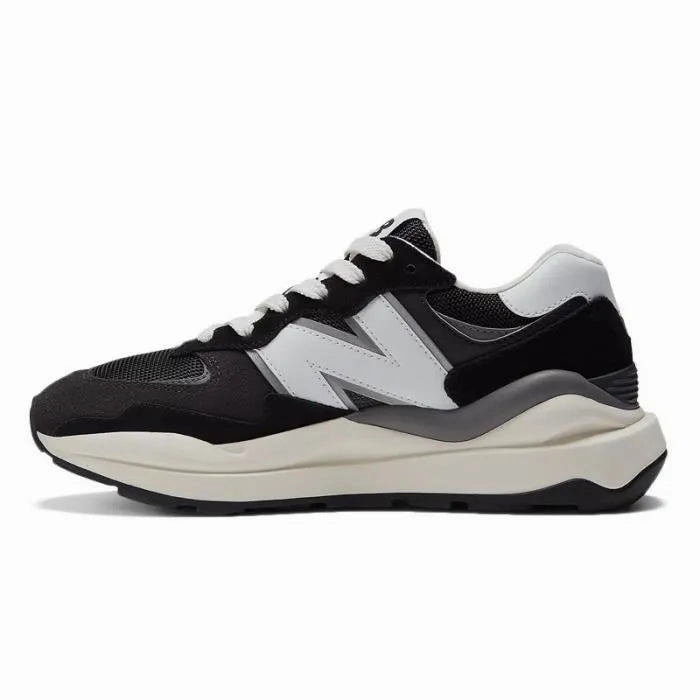 Simple Aesthetic Wear Resistant Outsole New Balance 57/40 - Noir Blanc Beige