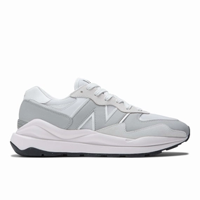 New Balance 57/40 Mens ??Light Grey/White Comfy Step Retro Style