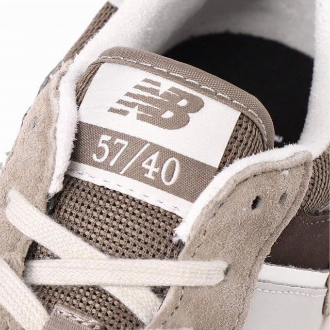 New Balance 57/40 Mushroom Black Coffee Advanced Traction Pattern
