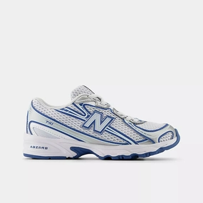 Ventilated Lining Padded Design New Balance 740 BUNGEE LACE Ice Blue avec Sea Stone