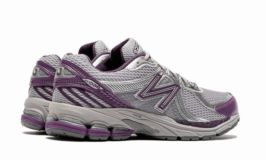 New Balance 860 V2 Grey Purple Traction Optimized