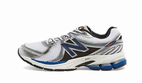 Endurance Ready Low Top Style New Balance 860 V2 OG White Silver