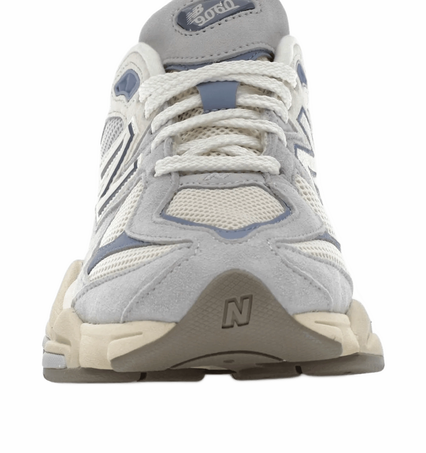 Shock Absorption Soles New Balance 9060 Pearl Grey Linen