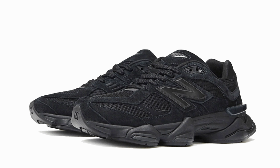 New Balance 9060 Triple Black Anti   Odor