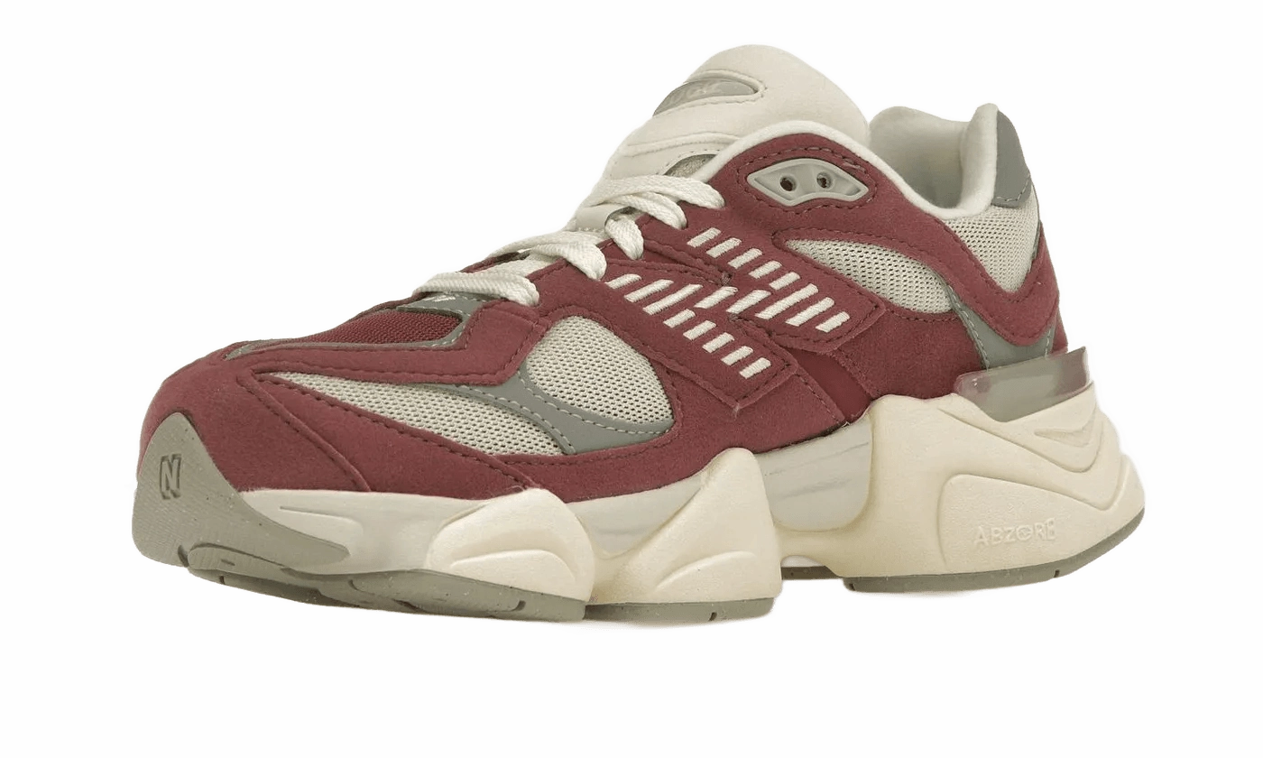 New Balance 9060 Washed Burgundy soft feel Comfort Soft
