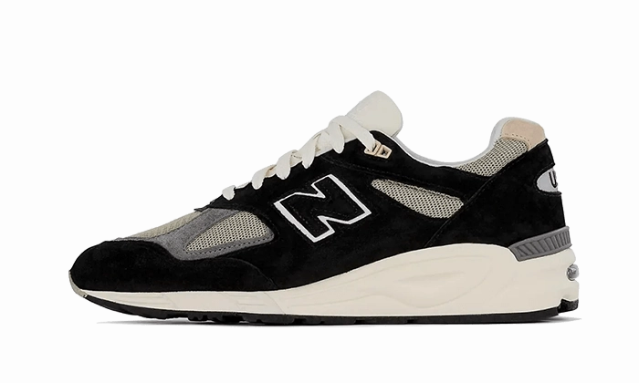 New Balance 990 v2 Made In USA Black Iconic Footwear