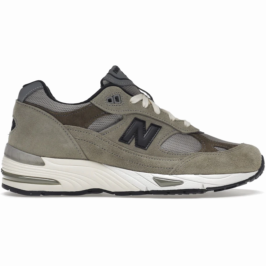 New Balance 991 MiUK JJJJound Grey Olive Impact-absorbing durability