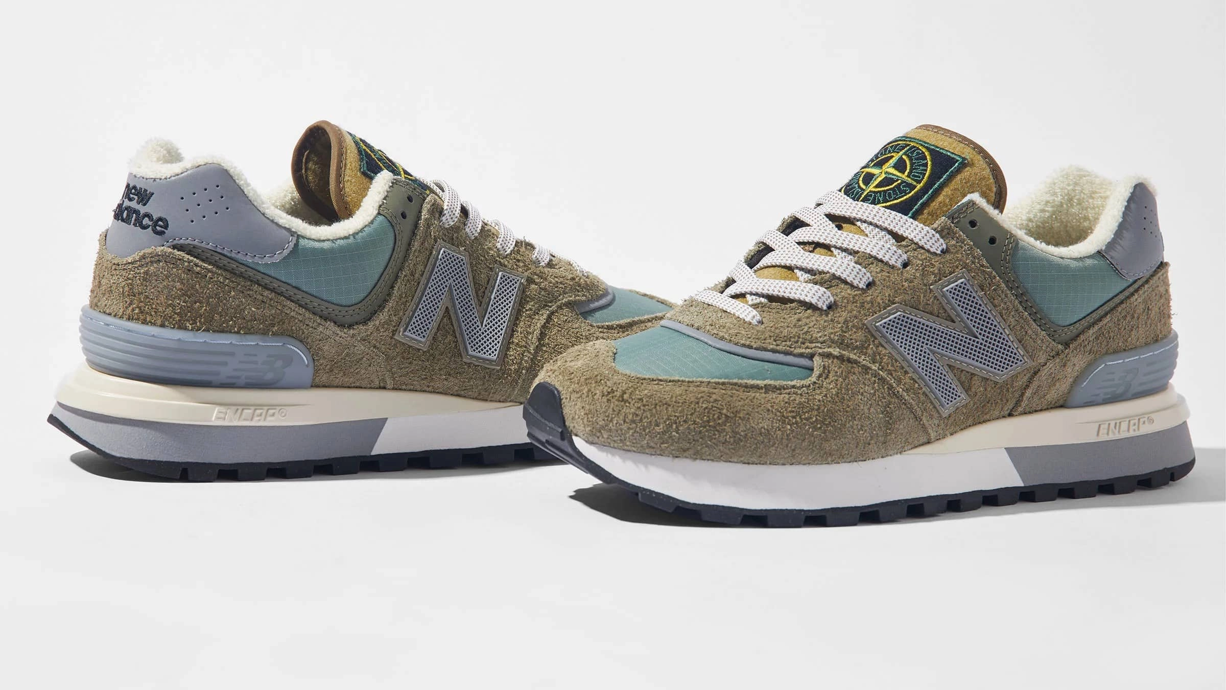 New Balance Stone Island x Cool Weather Soft Texture
