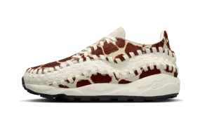 Nike Air Footscape Woven Cow Print Midfoot Stability Sport Casual