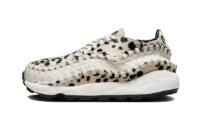 Nike Air Footscape Woven PRM White Cow Print Anti Fatigue Tech NarrowFit