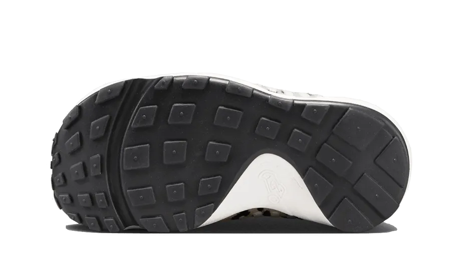 Slip   Resistant Outdoor activities Nike Air Footscape Woven PRM White Cow Print