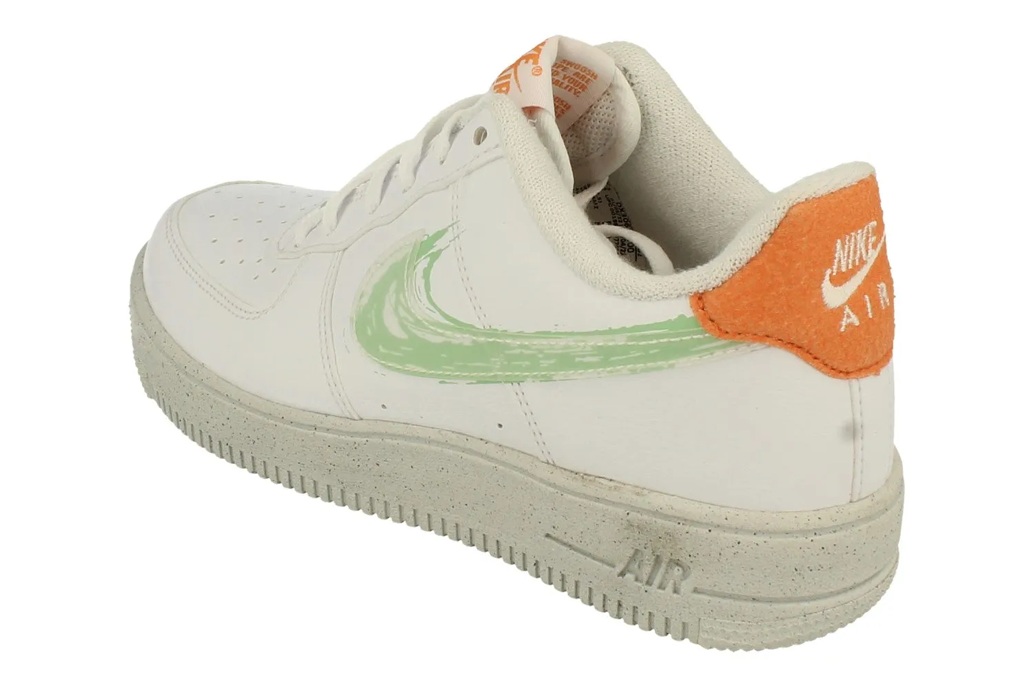 Nike Air Force 1 Crater GS Trainers Dx3067 100 Workout Pilates shoes