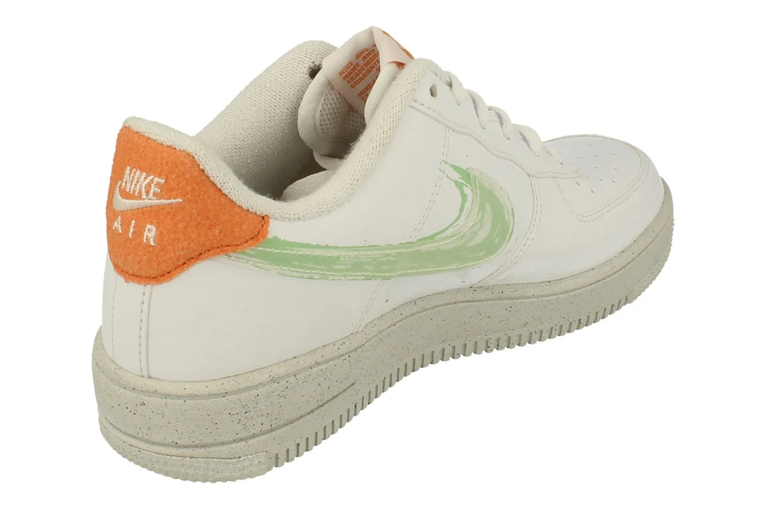 Nike Air Force 1 Crater GS Trainers Dx3067 100 Tough Construction