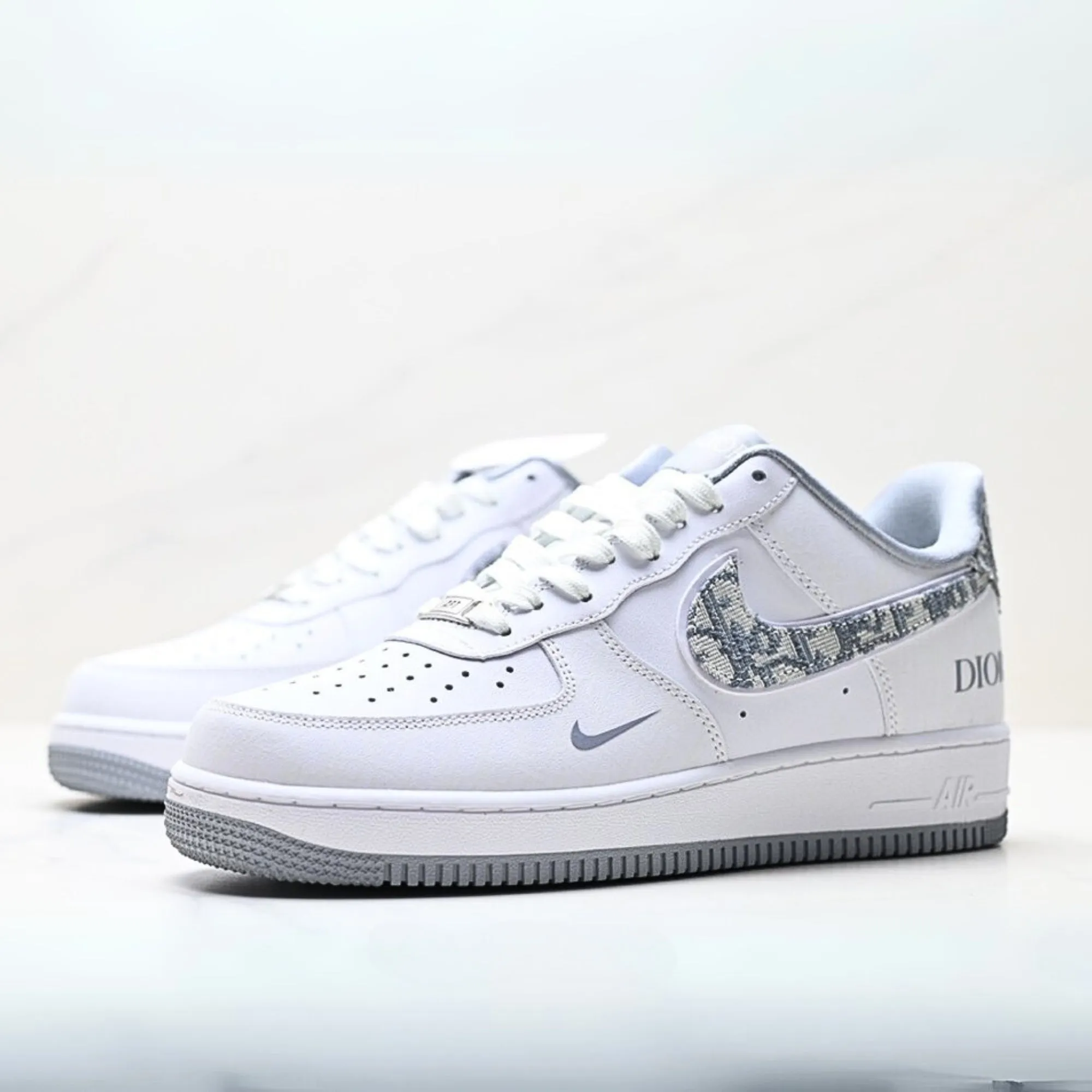 Athletic Fit Sportswear Choice Nike Air force 1 Custom x Dior