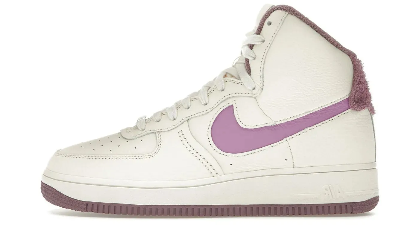 Travel Step Moisture Wicking Inner Layer Nike Air Force 1 High Sculpt Rush Fuchsia