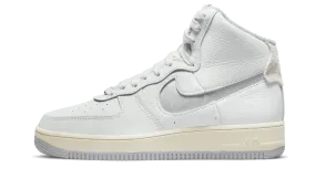 Padded interior Nike Air Force 1 High Sculpt White Silver