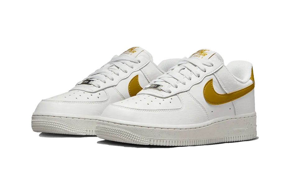 Shock Resistance Energy Cushion Nike Air Force 1 Low '07 SE Next Nature Summit White Bronzine