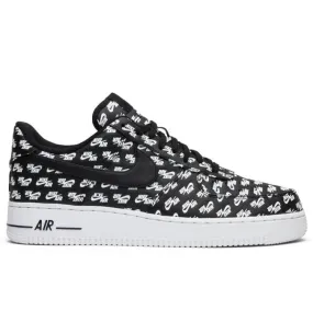 Nike Air Force 1 Low All Over Logo Black beginner running footwear
