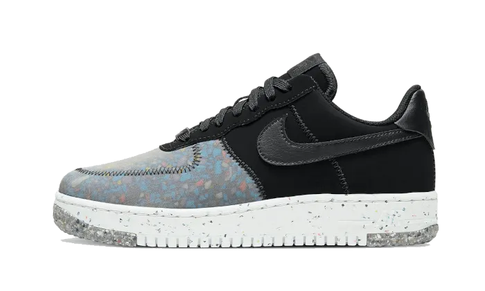 Lightweight TPU Frame Nike Air Force 1 Low Crater Foam Black Photon Dust