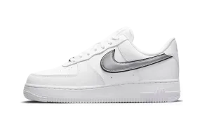 Comfort Insole Urban Trekking Nike Air Force 1 Low Essential White Metallic Silver