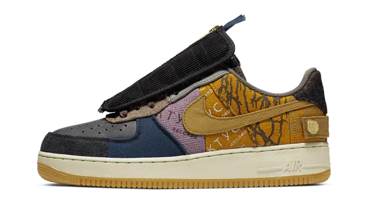 Nike Air Force 1 Low Fossil Travis Scott Comfort Ready