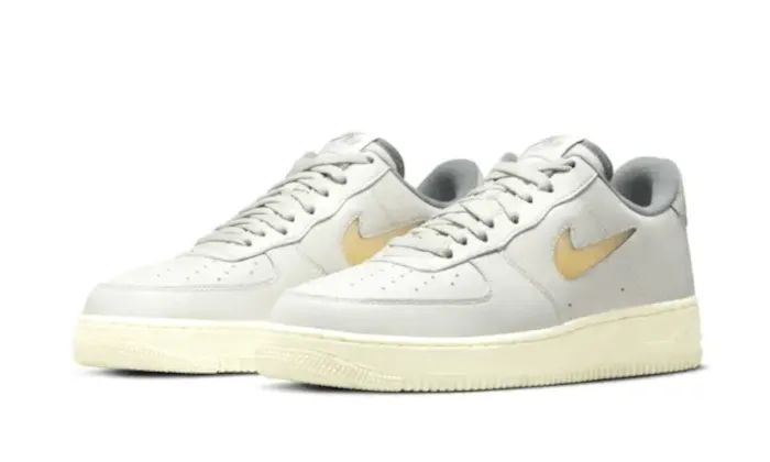 Nike Air Force 1 Low Light Bone and Coconut Milk Lightweight Grip Stable