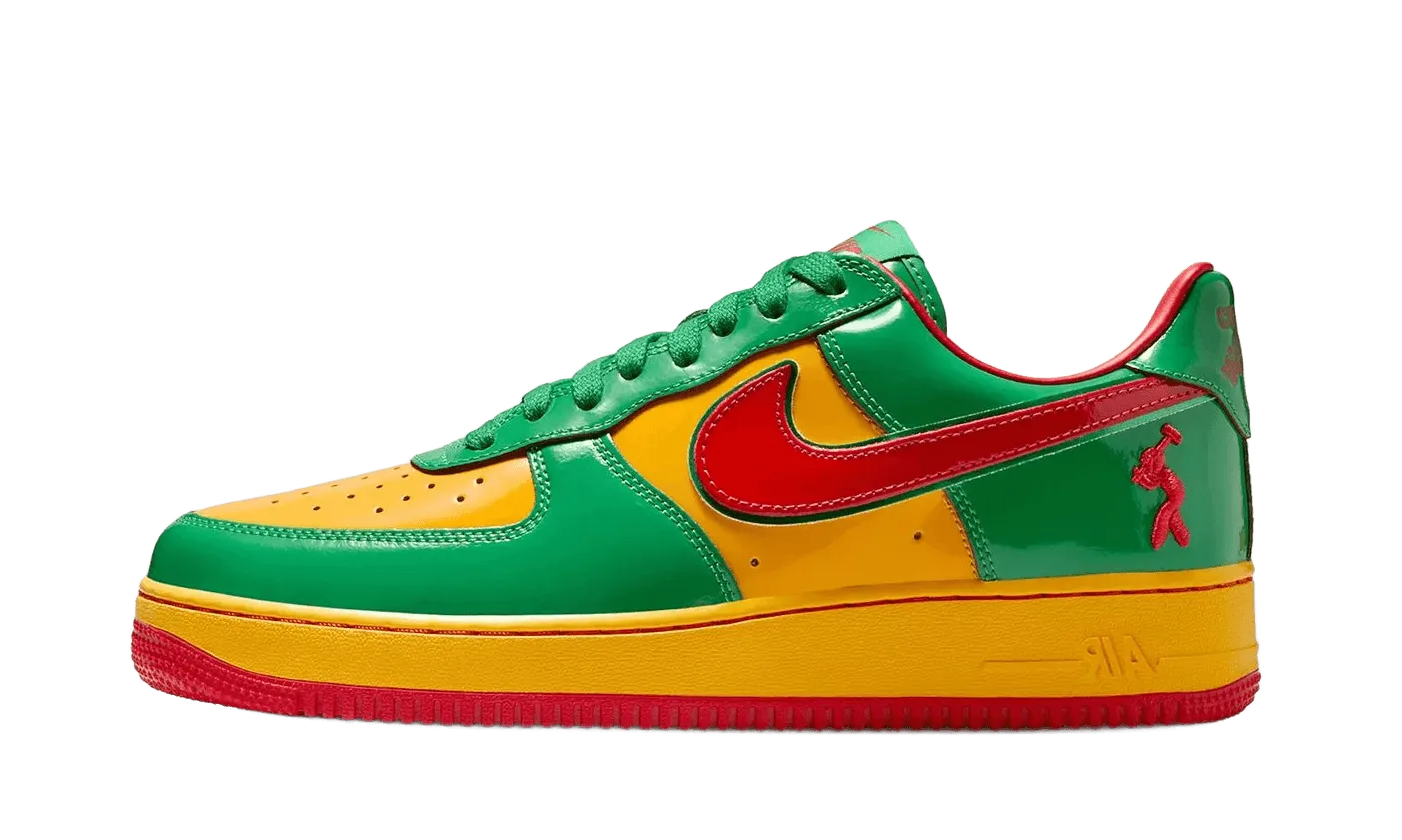 Nike Air Force 1 Low Lil Yachty Concrete Boys Lucky Green Zero Break In Ready For Action
