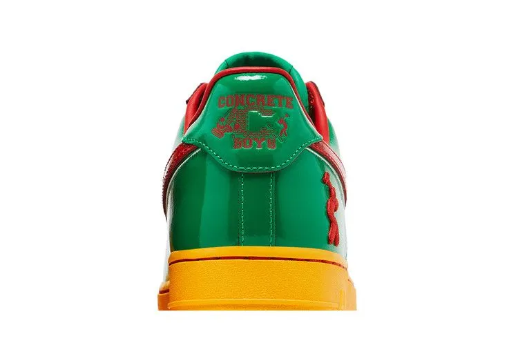 Nike Air Force 1 Low Lil Yachty Concrete Boys Lucky Green Flexible Groove Design Premium Material