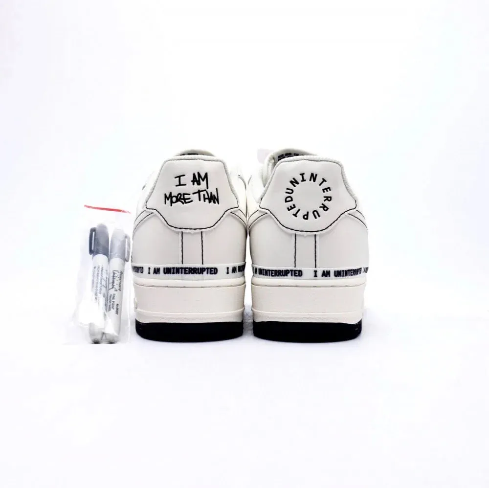 Nike Air Force 1 Low More Than White Black On-the-Go Wear