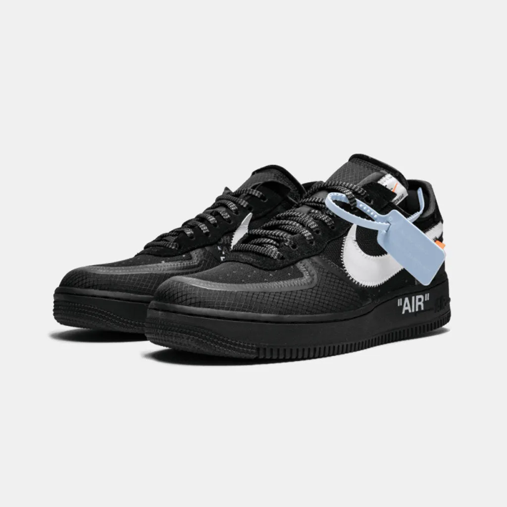Nike Air Force 1 Low Off-White Black Breathable Ease