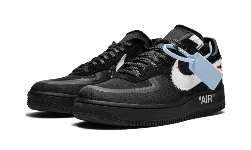 Comfort Cushion Wear Light Nike Air Force 1 Low Off-White Black