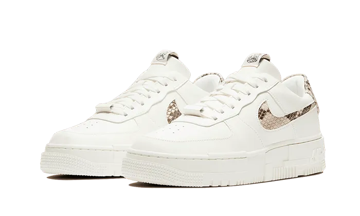 Nike Air Force 1 Low Pixel Snakeskin Adaptive Fit Collar Thermal regulation