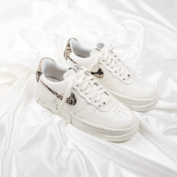 Nike Air Force 1 Low Pixel Snakeskin MeshUpper
