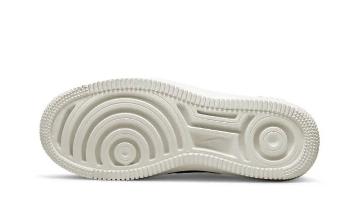 Long Sessions Smooth Movement Nike Air Force 1 Low Platform Summit White Metallic Silver