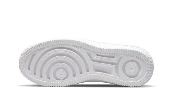 Cushioned performance Comfortable Walk Nike Air Force 1 Low Platform Triple White