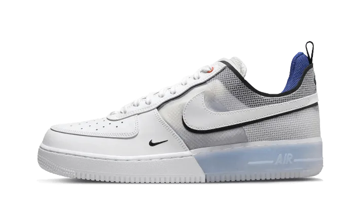Nike Air Force 1 Low React Split White Photo Blue Work Day Fit
