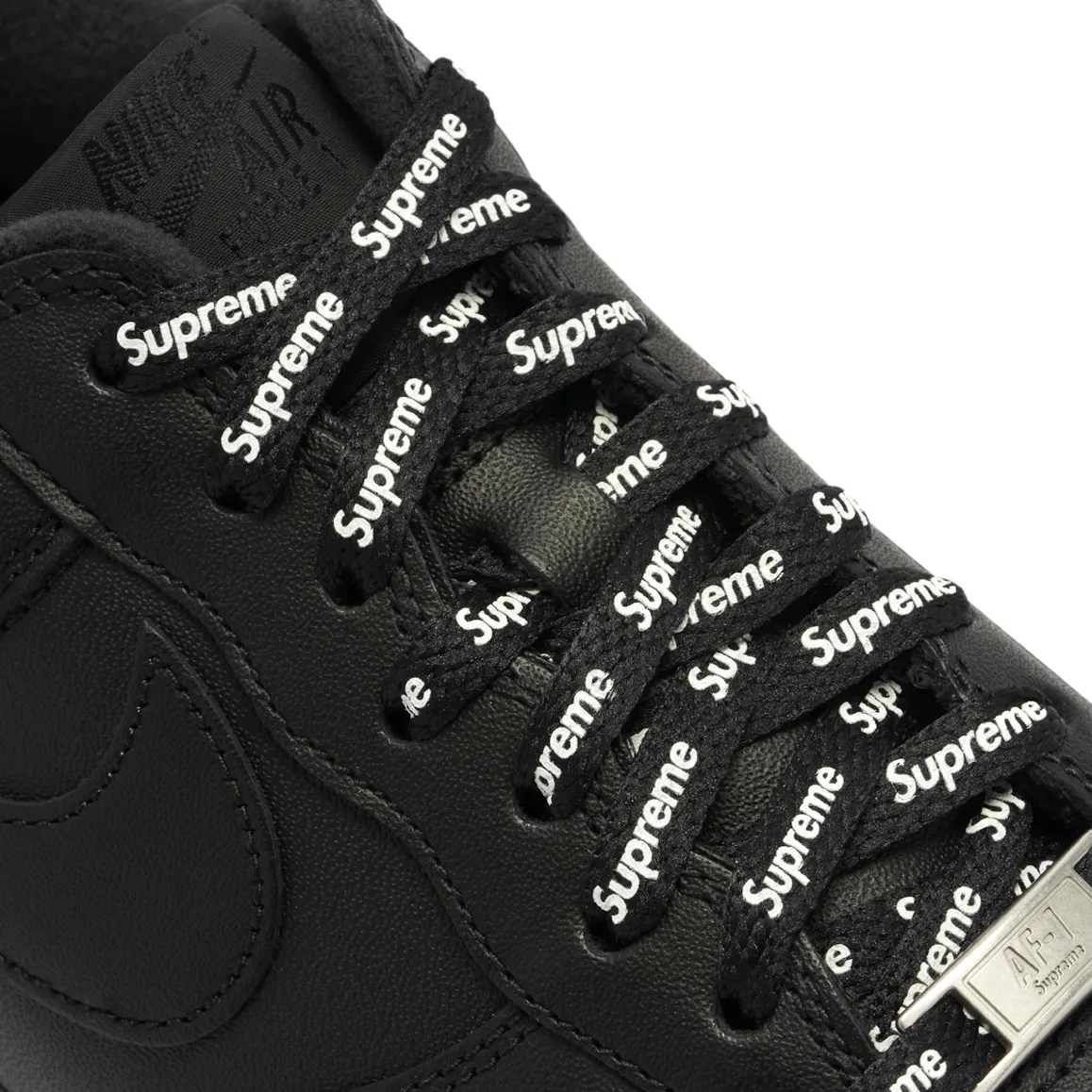 ergonomic - design - efficiency shoes Nike Air Force 1 Low Supreme - Black