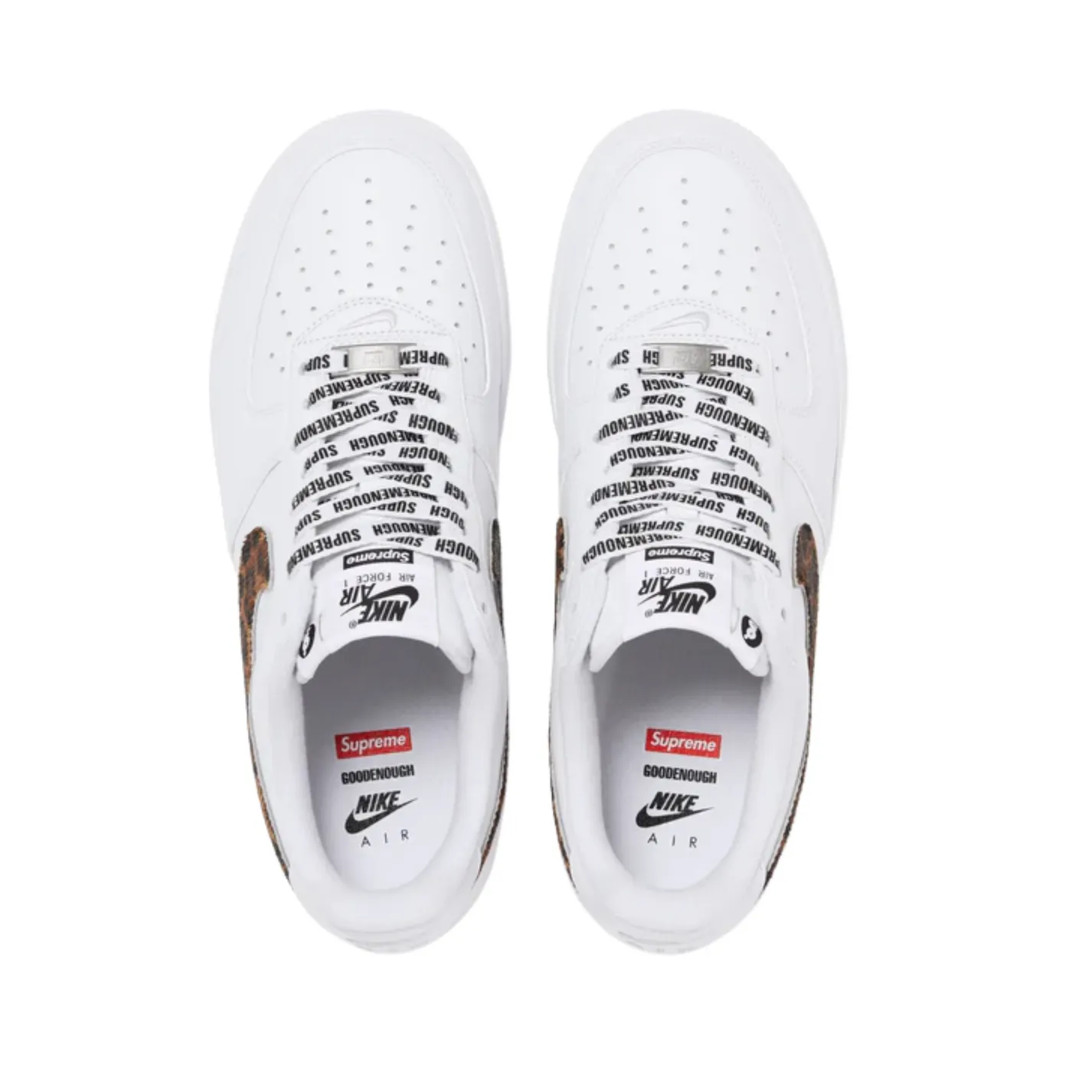 Ventilated Design Sporty Appearance Nike Air Force 1 Low Supreme GOODENOUGH