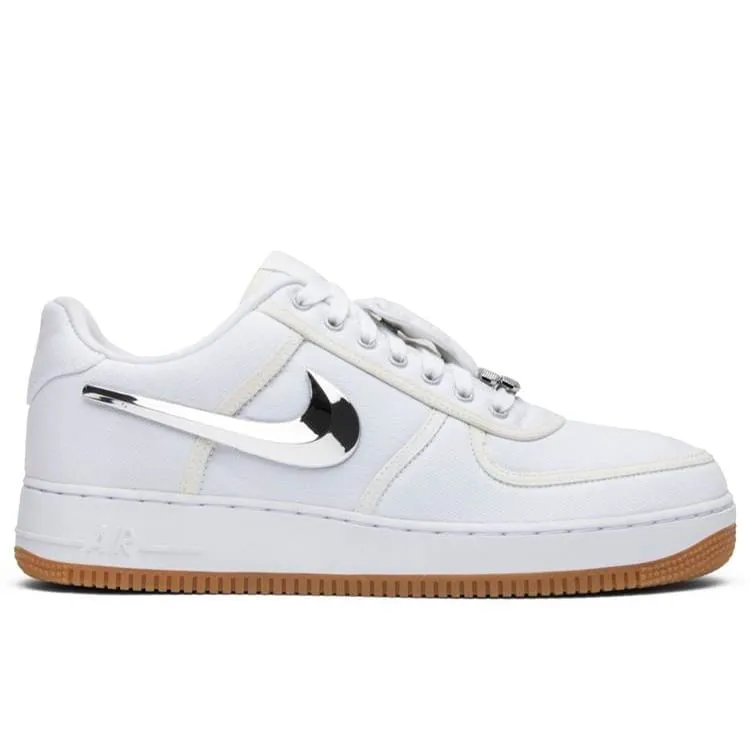 foam sole shoe trait Nike Air Force 1 Low Travis Scott (AF100)