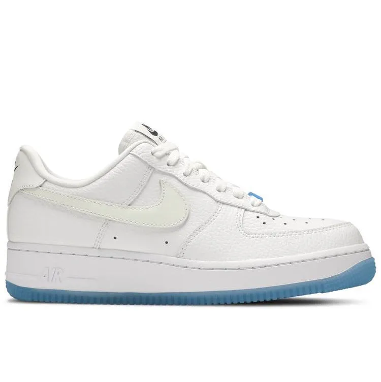 Back Heel breathable fabric shoes Nike Air Force 1 Low UV Reactive Swoosh (W)