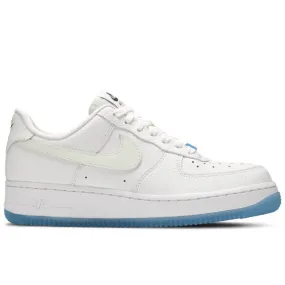 Back Heel breathable fabric shoes Nike Air Force 1 Low UV Reactive Swoosh (W)