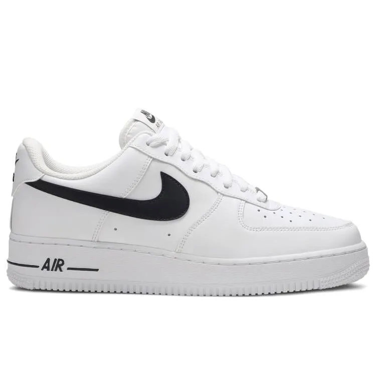 Nike Air Force 1 Low White Black Lightweight Feel heavy - duty shoes
