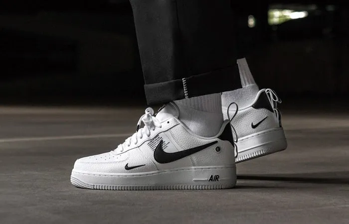 Nike Air Force 1 LV8 Utility Triple White Shock Vibe